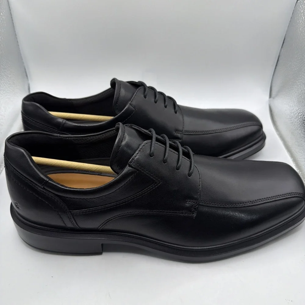 ECCO‎ Helsinki 2 Men's500174 01001 Black Oxford Shoes. EU 47, US 13-13.5